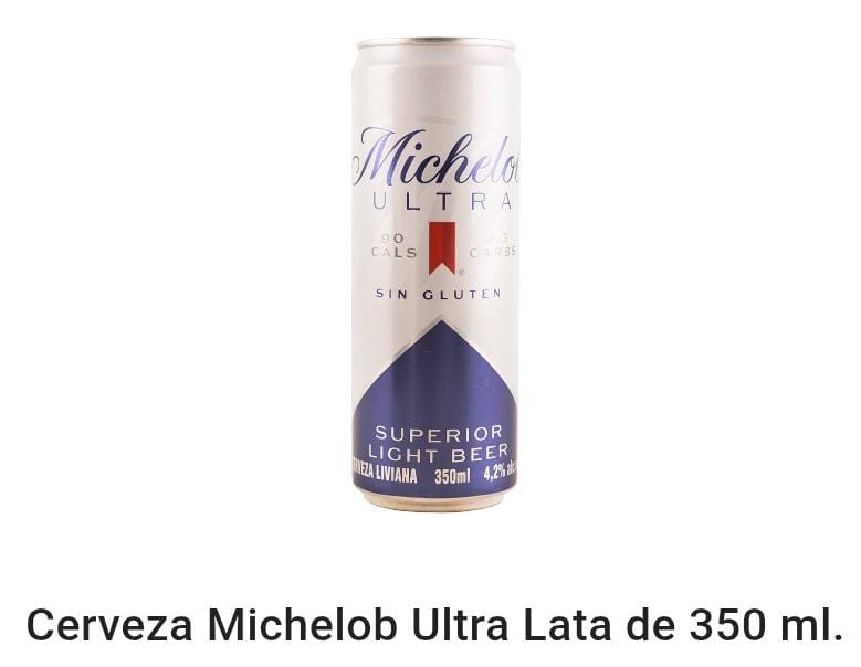 Michelob lata 310 ml