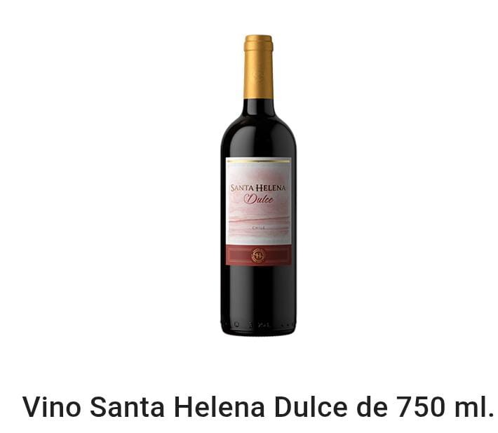 Vino Tinto Santa Helena Dulce 750 ml