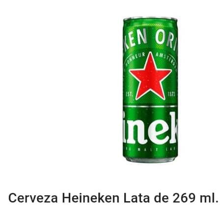 Heineken lata 269 ml