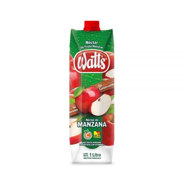 Jugo Watts Manzana 1 litro