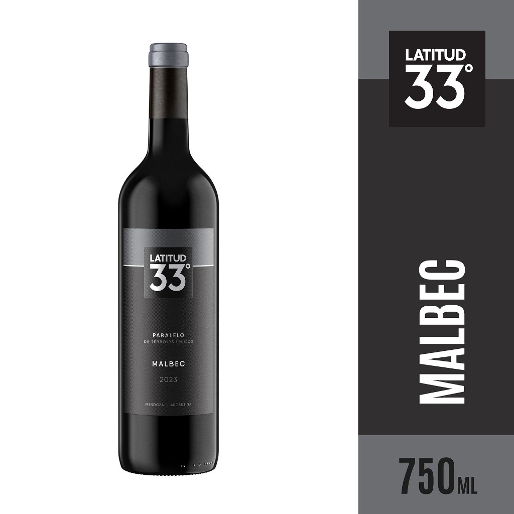Vino Latitud 33 Malbec 750 ml