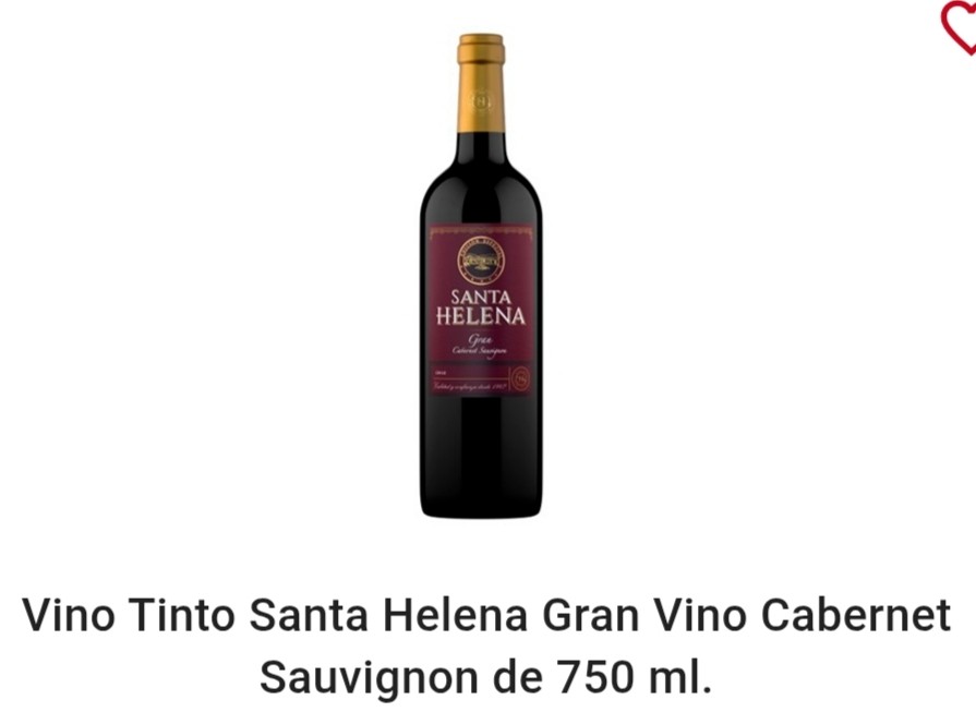 Vino Santa Helena Gran Vino Cabernet Sauvignon 750 ml