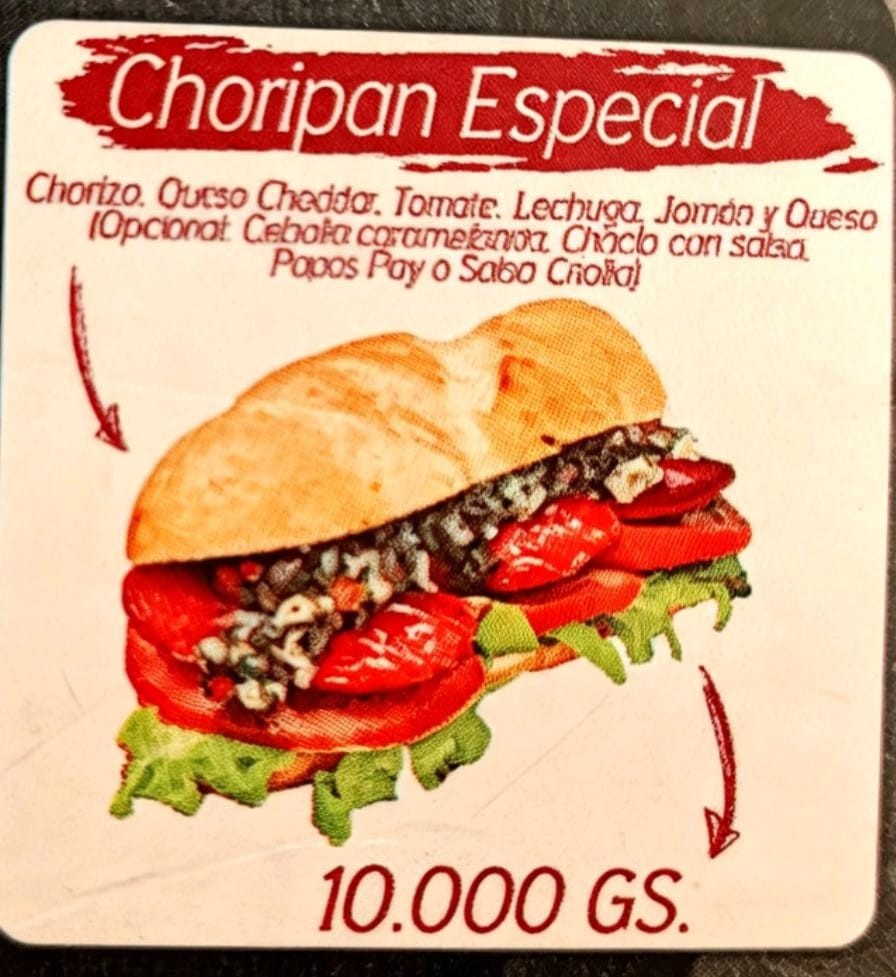 Choripan especial