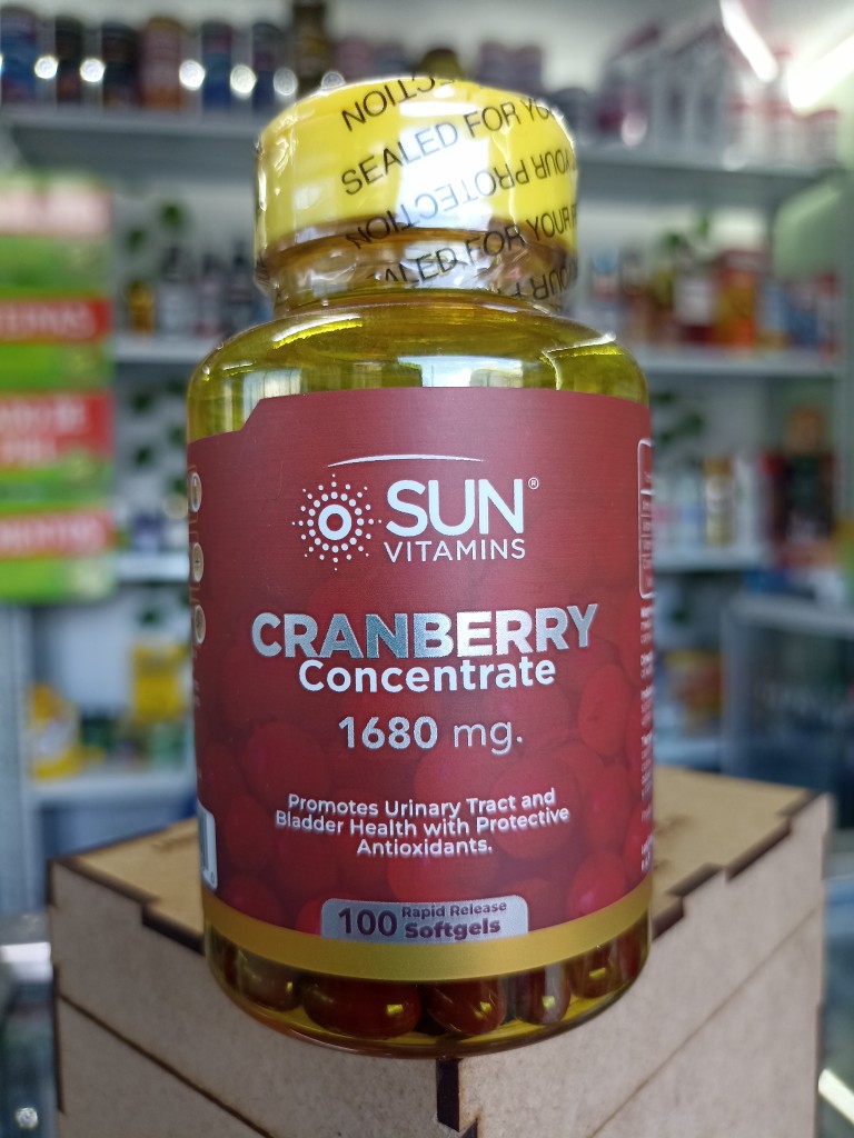 Cranberry Concentrate - Sun - Softgel x 100