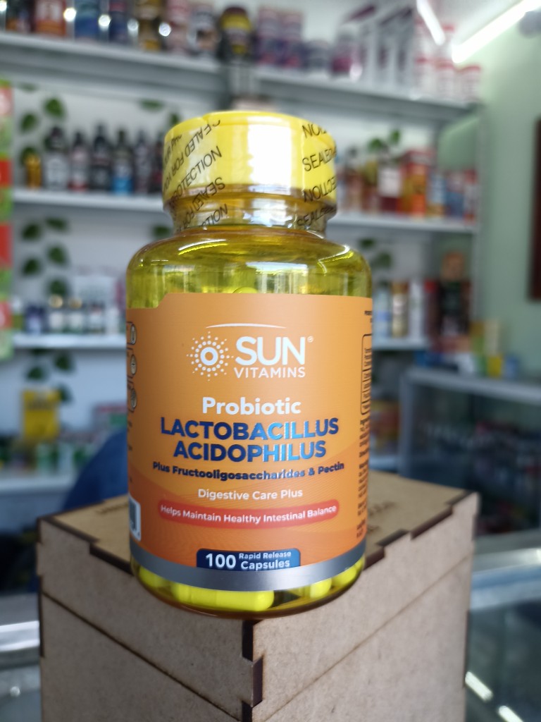Probiotic Lactobacillus Acidophilus - Sun - Cap. x 100