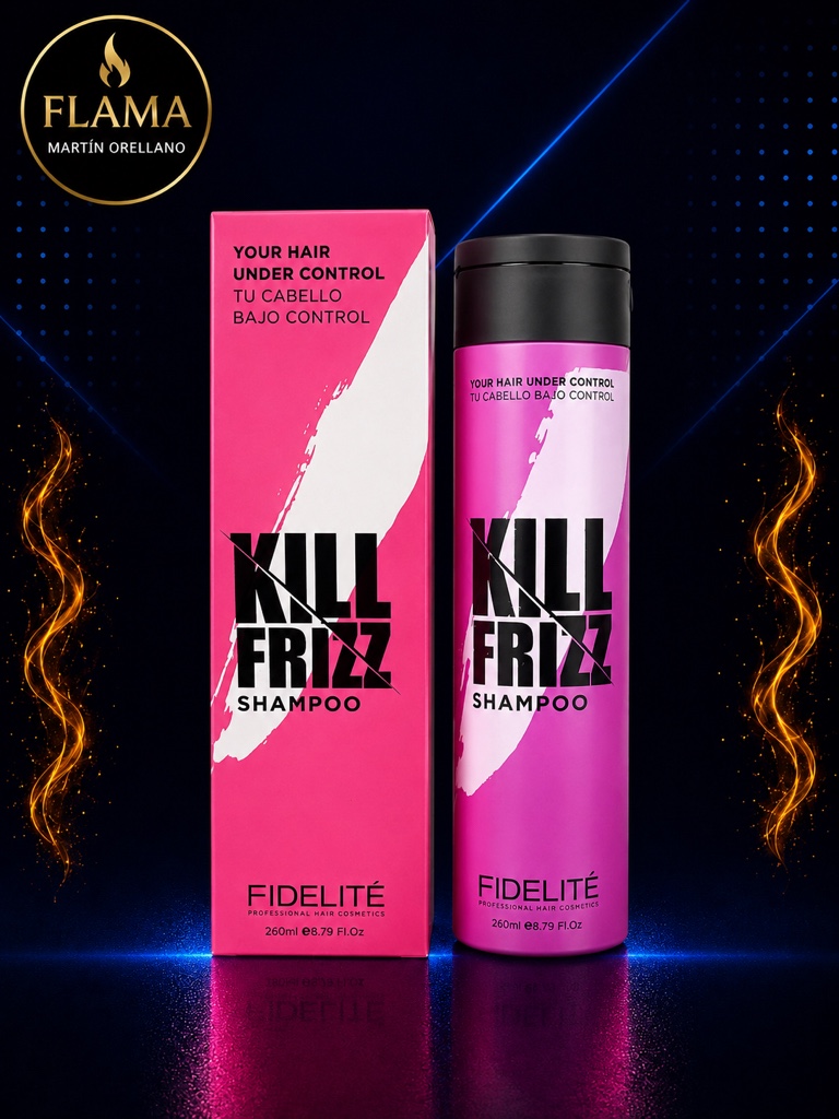 SHAMPOO KILL FRIZZ x260ml.