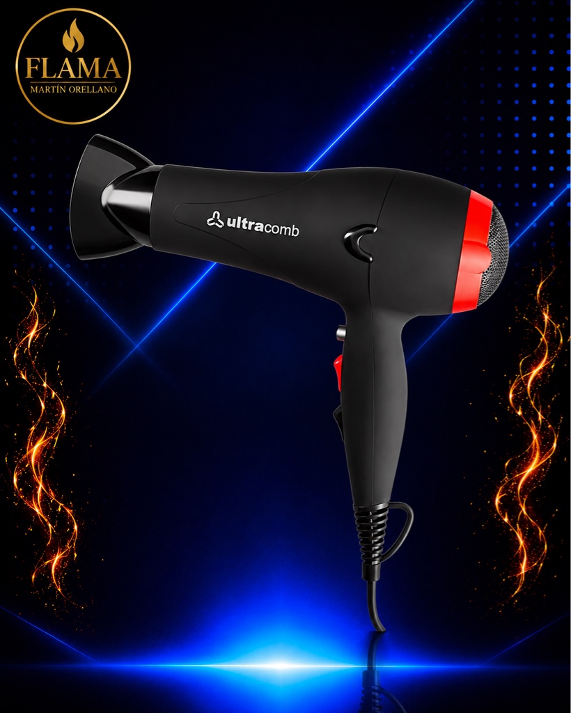 SECADOR DE PELO ULTRA COMB 2000W