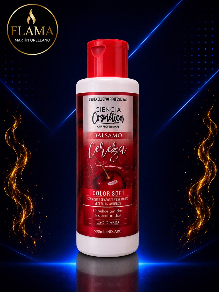 BÁLSAMO DE CEREZA  C. COSMÉTICA x500ml.