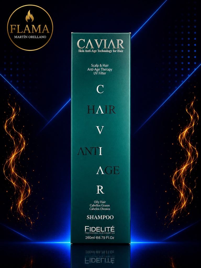 SHAMPOO CABELLOS GRASOS CAVIAR x260ml.