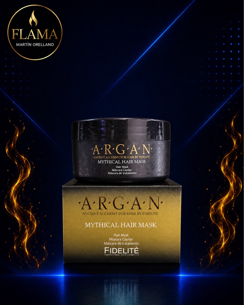 MYTHICAL MASCARA CAPILAR ARGAN x250ml.