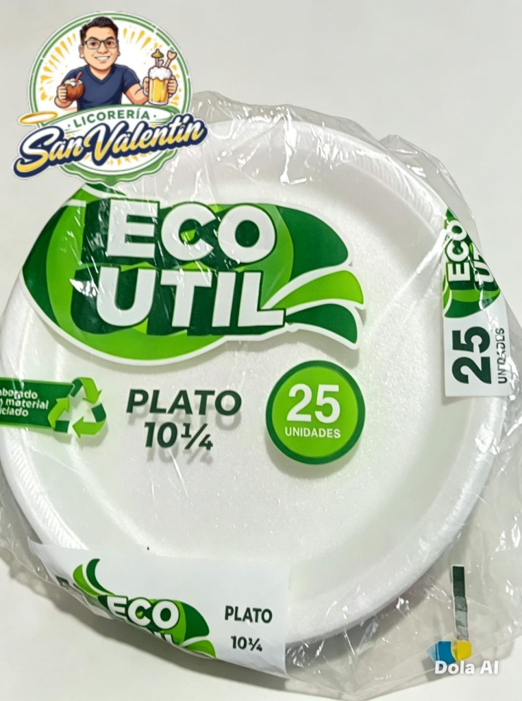 Eco Util plato 10¼