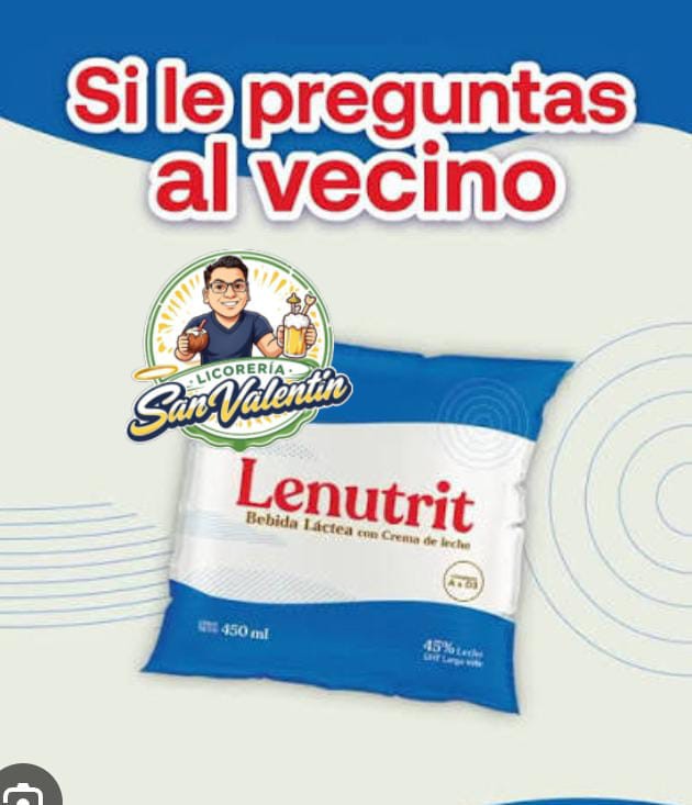 Leche Lenutrit 450ml