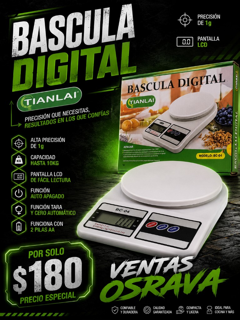 Bascula digital