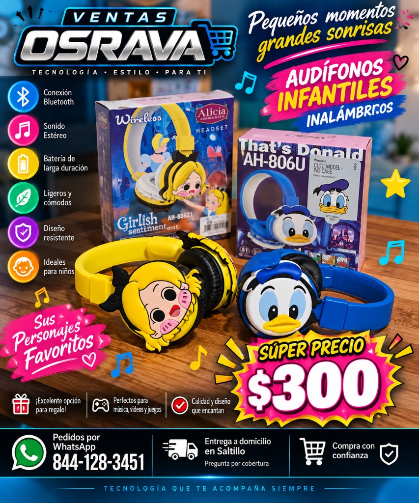 Audifono infantil