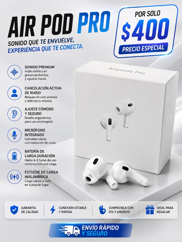 Airpods 4ta generación