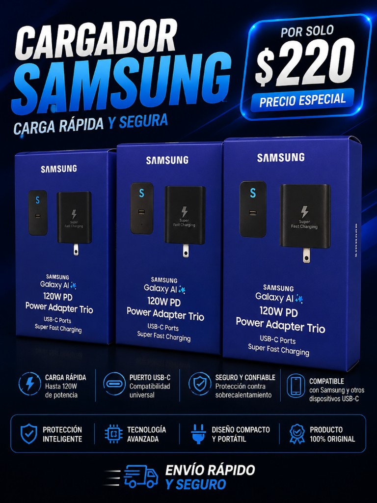 Cargador Samsung