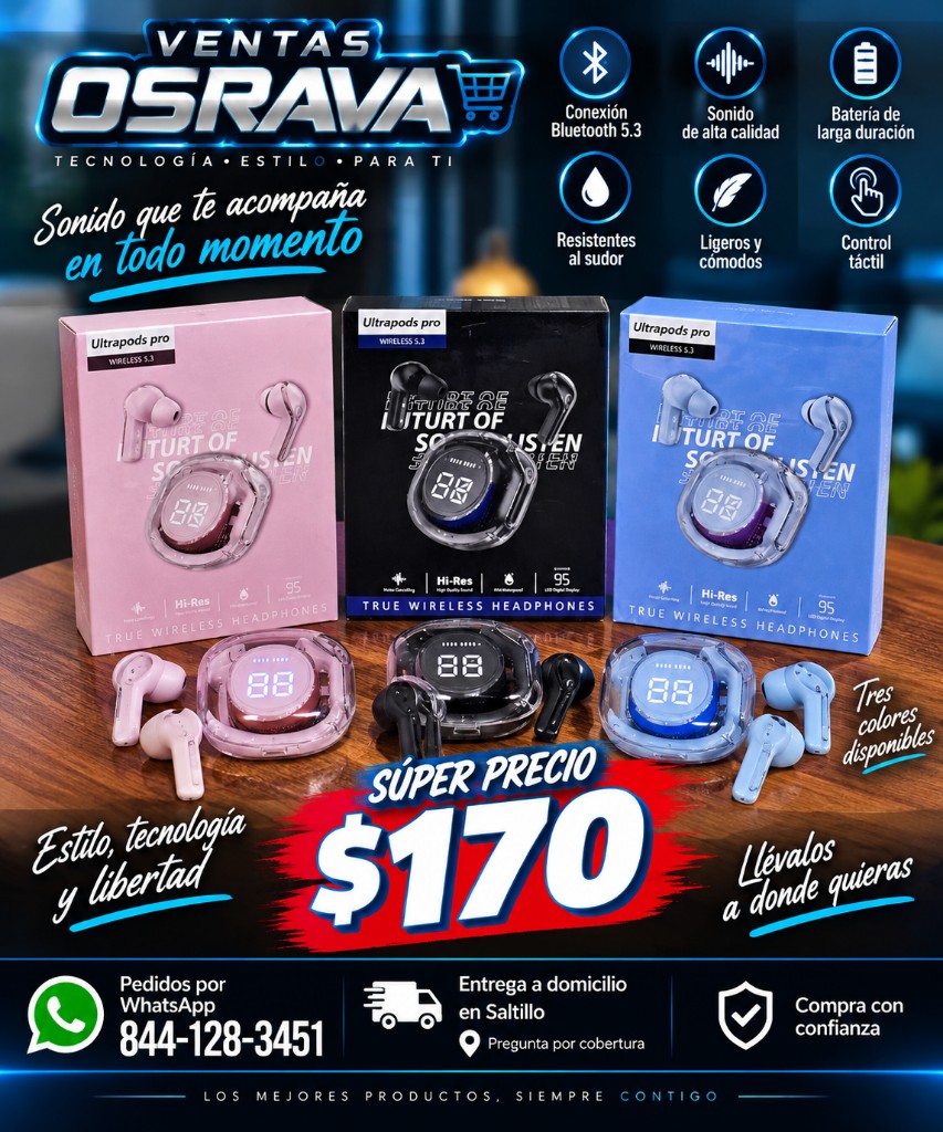 Audifono ultra pods