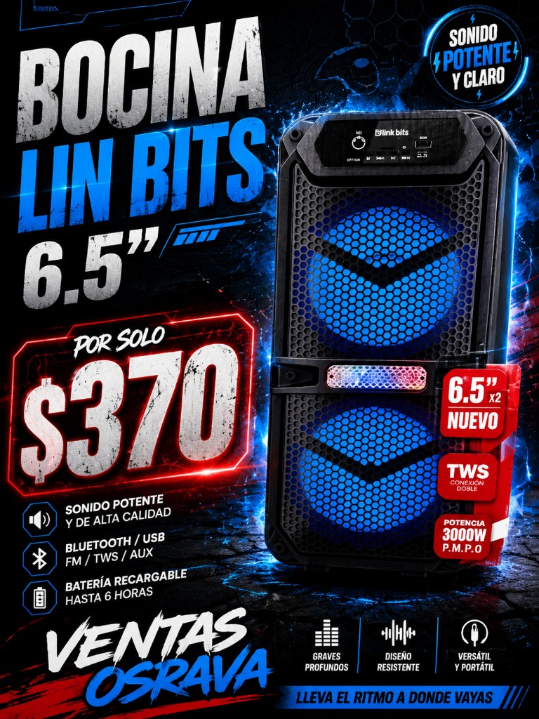 Bocina linn bits 6.5