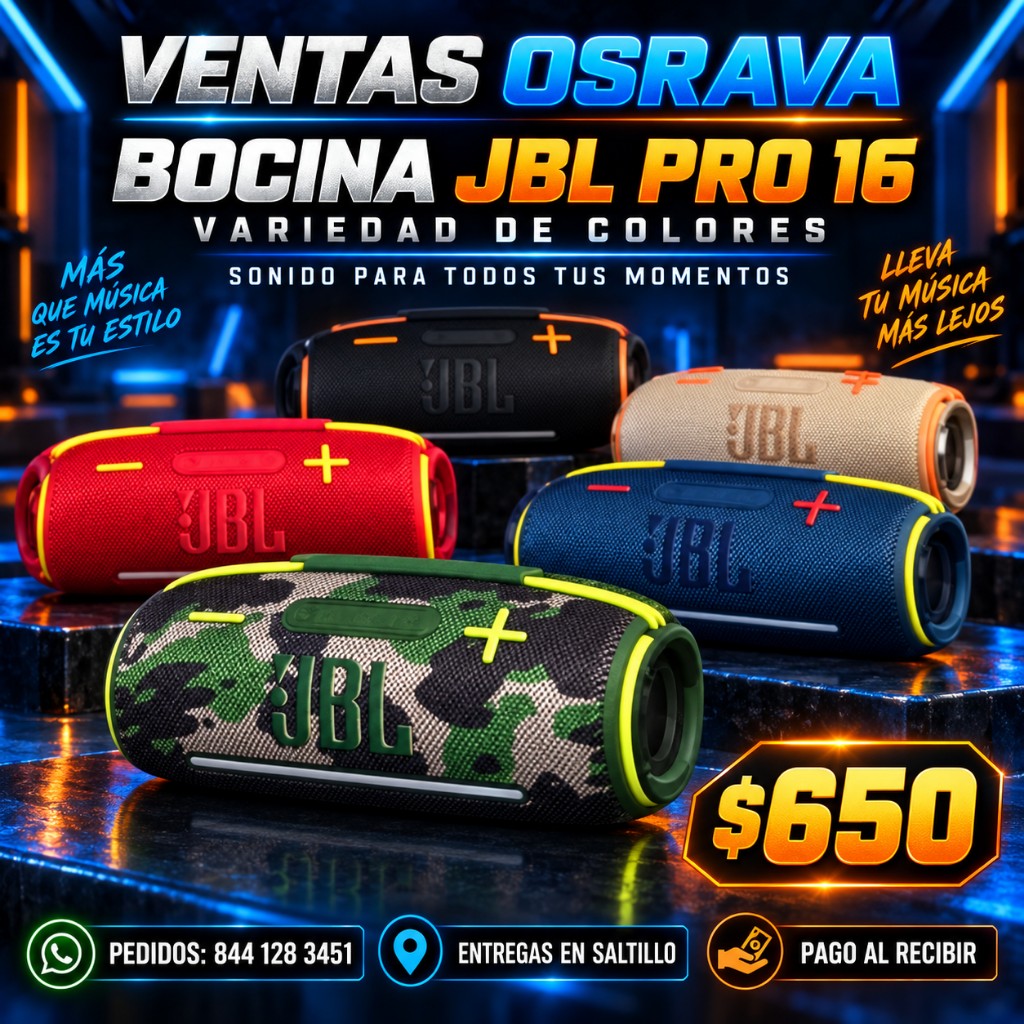 Bocina jbl pro 16