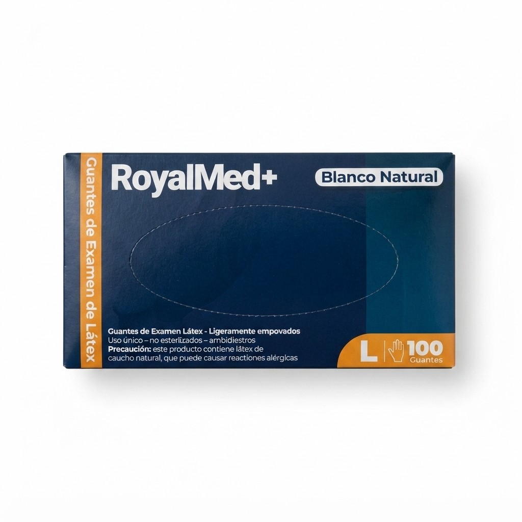 Guantes de Examen Latex Royalmed