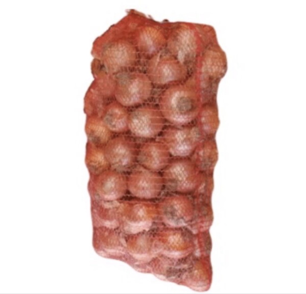 Malla cebolla blanca