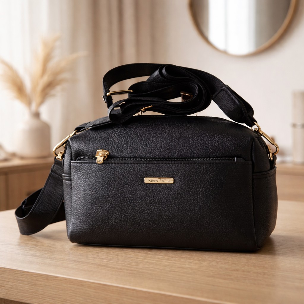 KleterHome bolsa negra y cafe