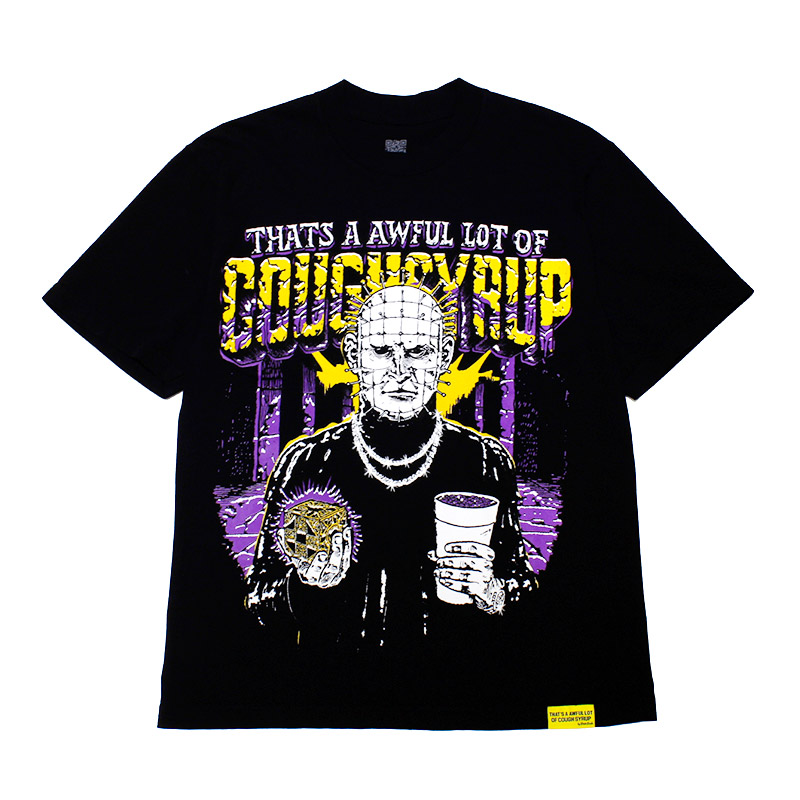 Camiseta 	 That's A Awful Lot of Cough Syrup - Hellraiser