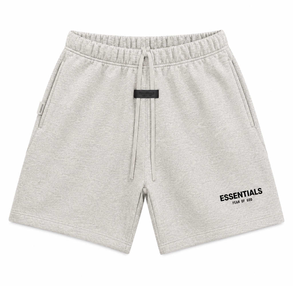 Fear of God Essentials Fleece Sweatshort – Light Oatmeal