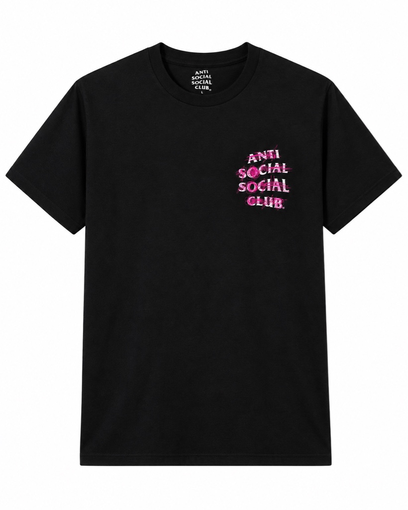 Anti Social Social Club Nevermind T-Shirt – Black