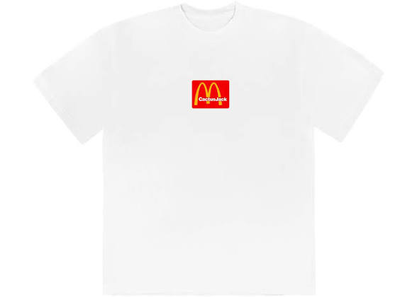 Travis Scott x McDonald’s Sesame T-Shirt – White