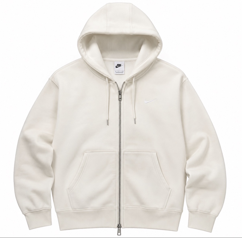 Nike Solo Swoosh Men’s Full-Zip Fleece Hoodie