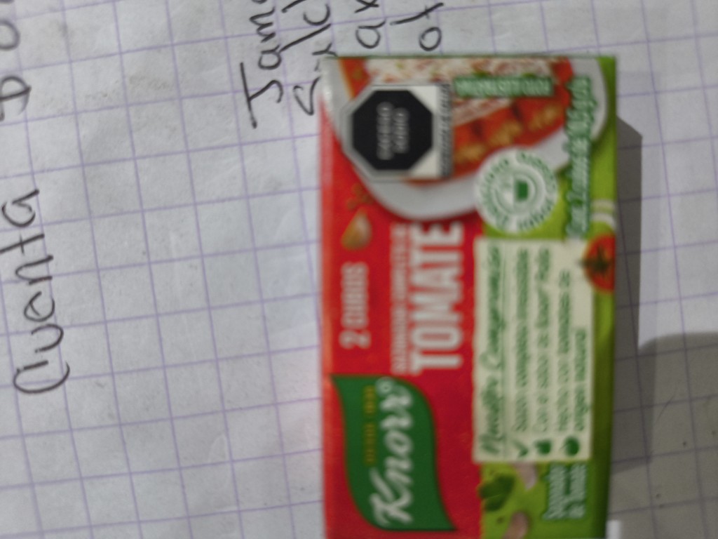 Knorr tomate 2 cubos