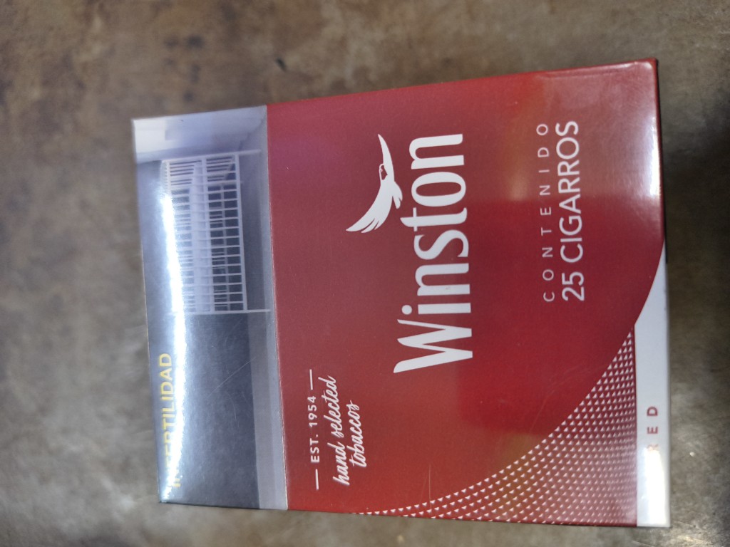 Winston Red 25 cigarros