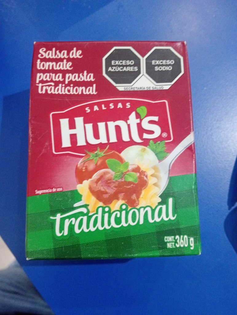Hunt's salsa de tomate tradicional 360g