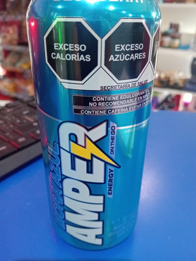 AMP Energy mora Azul