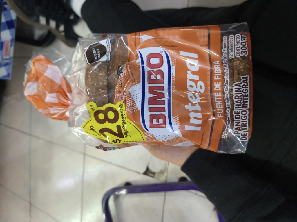 Bimbo Integral pan de trigo 300g