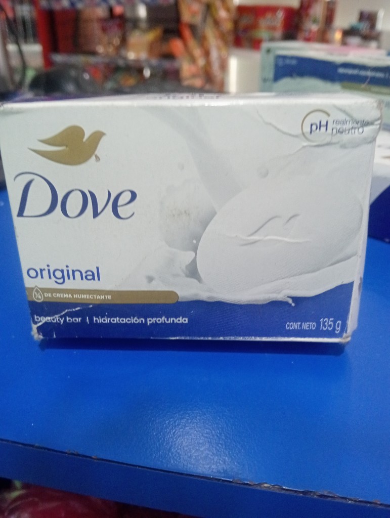 Dove original jabon barra 135 g