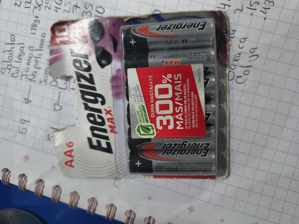 Energizer Max AA 6 pzas