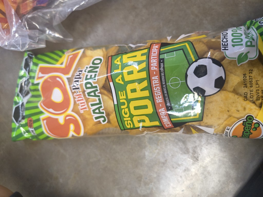 Papa Jalapeño sol 100 gr