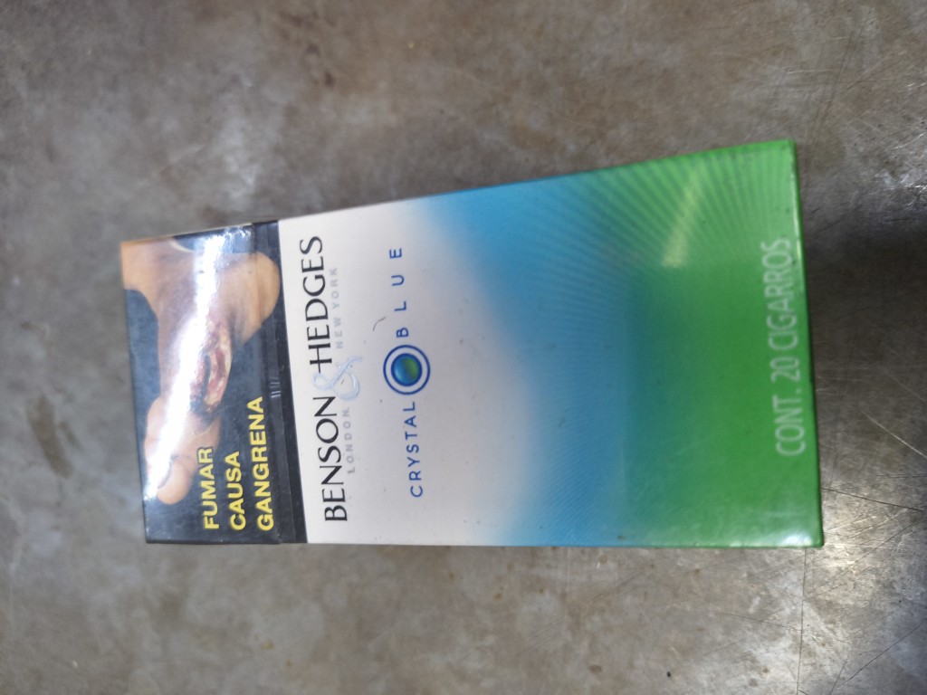 Benson & Hedges Crystal Blue 20 cigarrillos