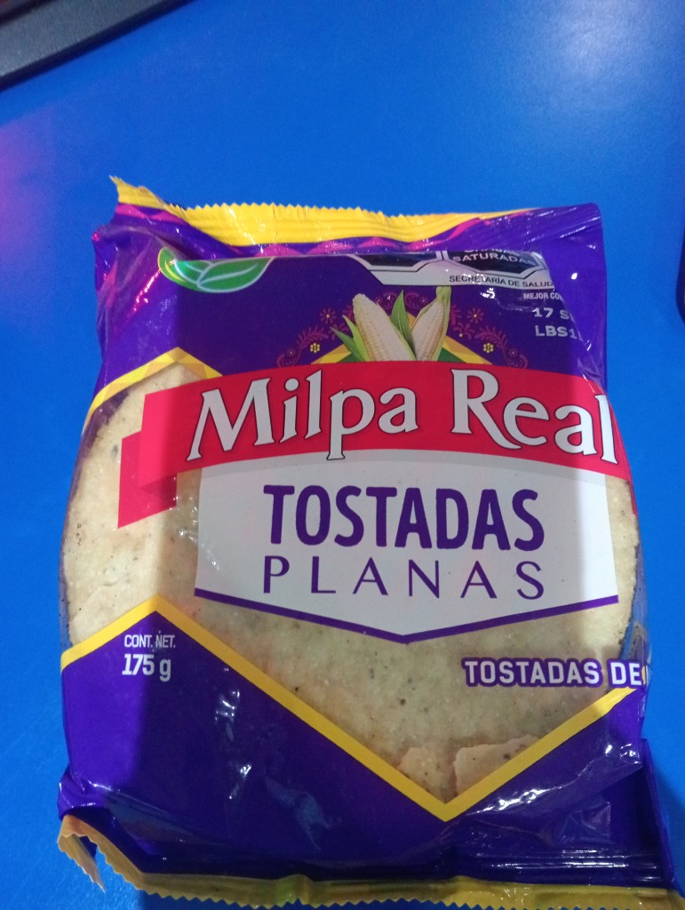Milpa Real Tostadas planas 175g