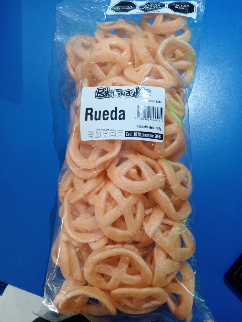 Btsnack Rueda naranja 100g
