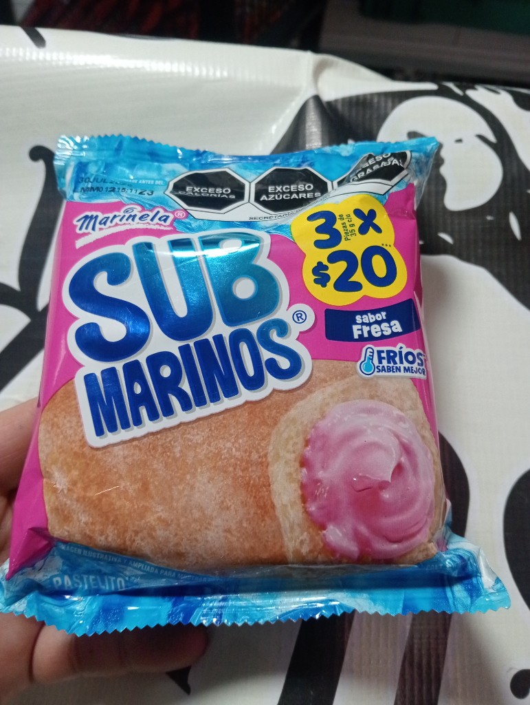 Marinela Sub Marinos fresa