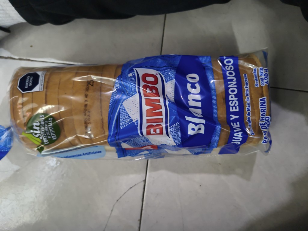 Bimbo Blanco pan de harina
