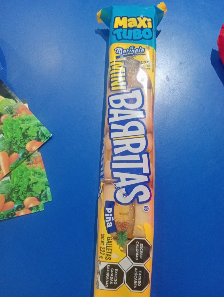 Barritas mini maxi tubo piña
