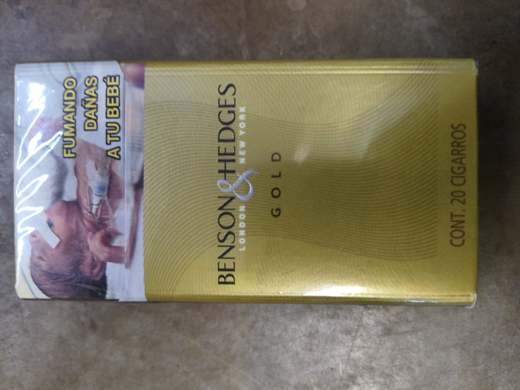 Benson & Hedges Gold 20 cigarrillos