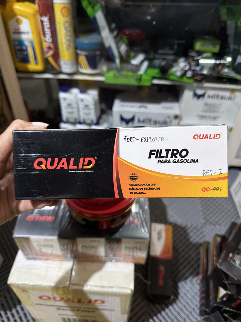 Qualid filtro gasolina QC-991