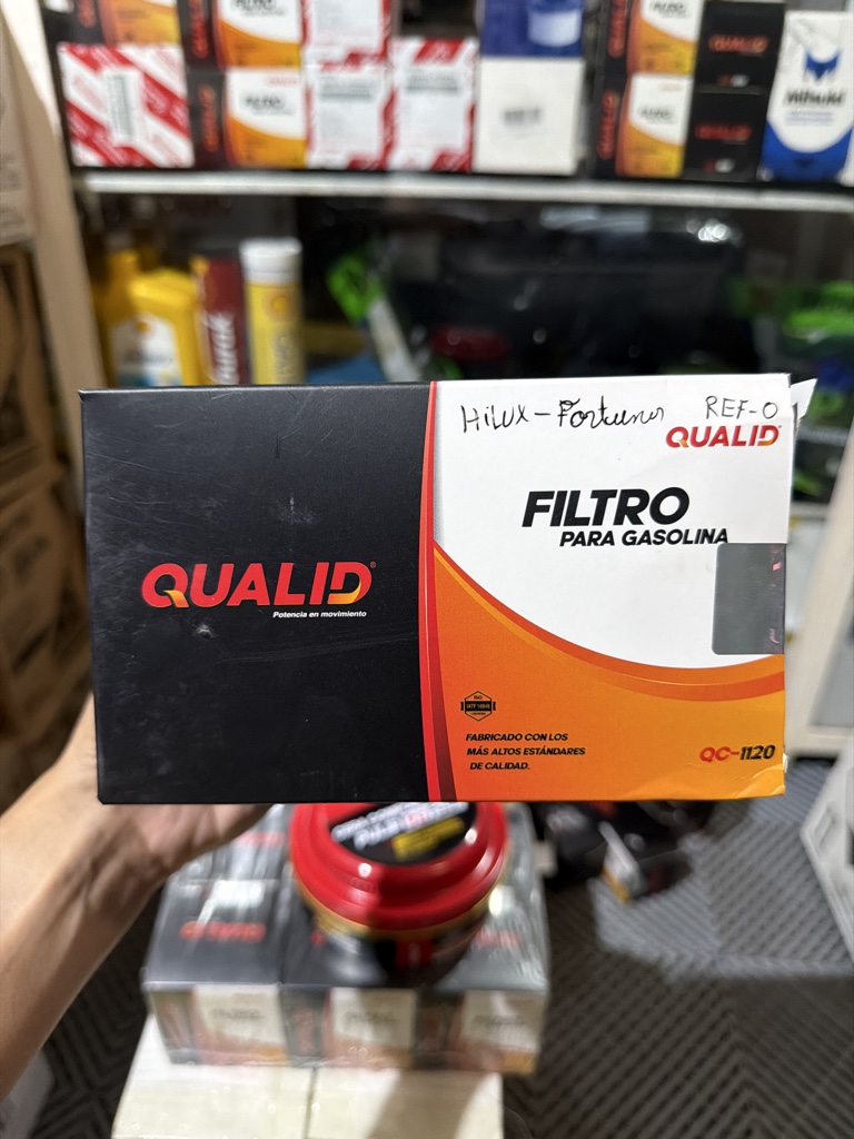 Qualid filtro gasolina QC-1120
