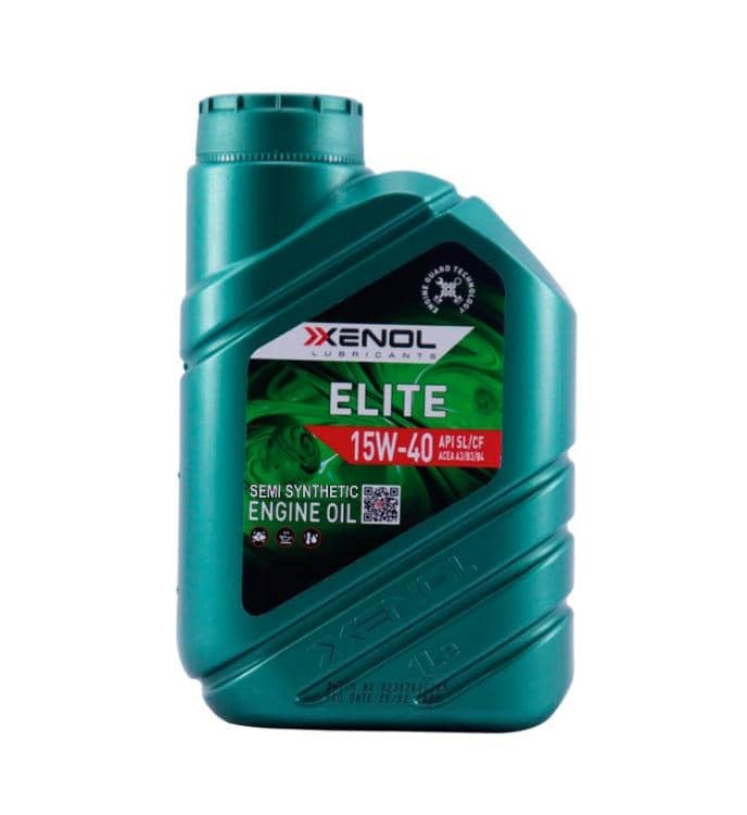 ACEITE SEMISINTÉTICO MOTOR GASOLINA Y DIESEL XENOL ELITE SAE 15W40 API SL/CF A3/ B3/B4 1L