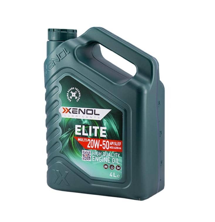 ACEITE MINERAL MOTOR DIESEL Y GASOLINA SAE 20W-50 SL-CF ACEA A3/B3/B4 GALON DE 4L